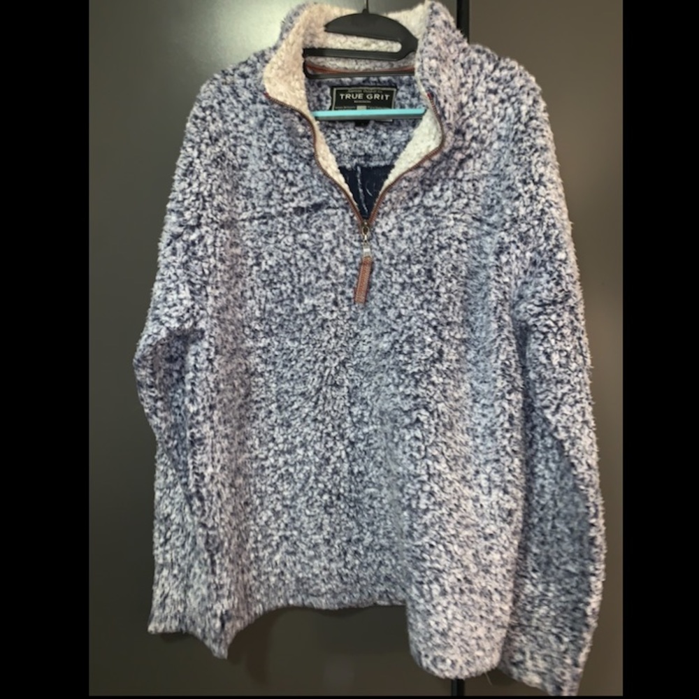 True Grit blue jacket